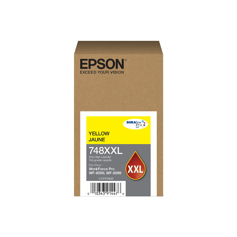 Cartucho EPSON T748XXL Amarillo